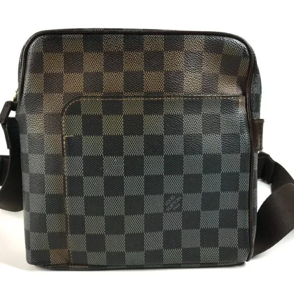LOUIS VUITTON N41442 Damier Olaf PM Pochette Bag Crossbody Shoulder Bag